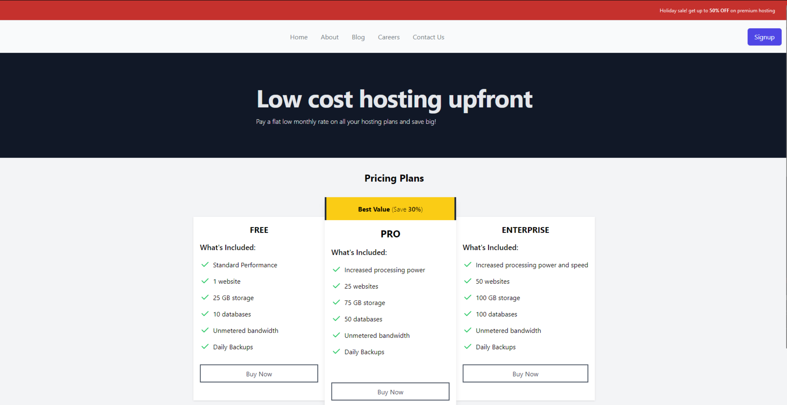 Sample app - feature flag off