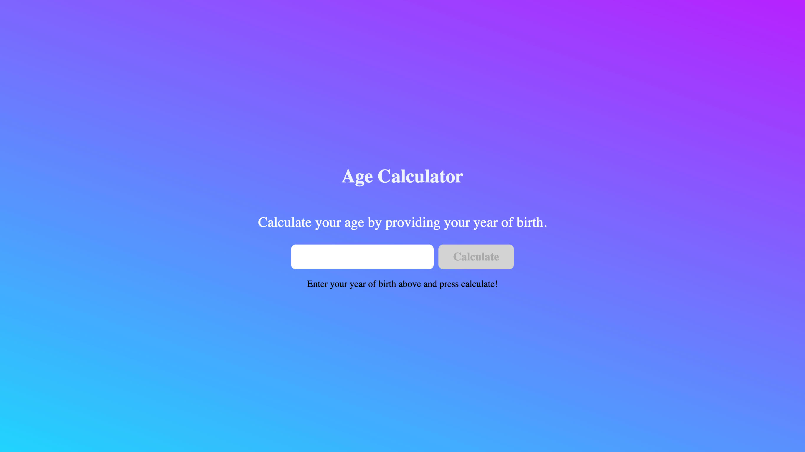 Sample app when feature flag is on