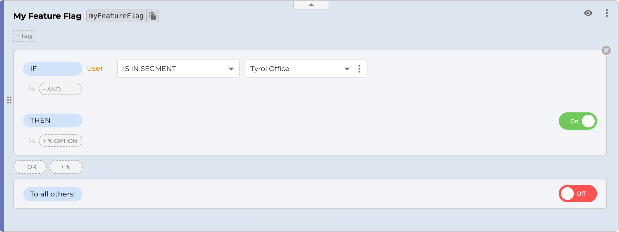 Create segment